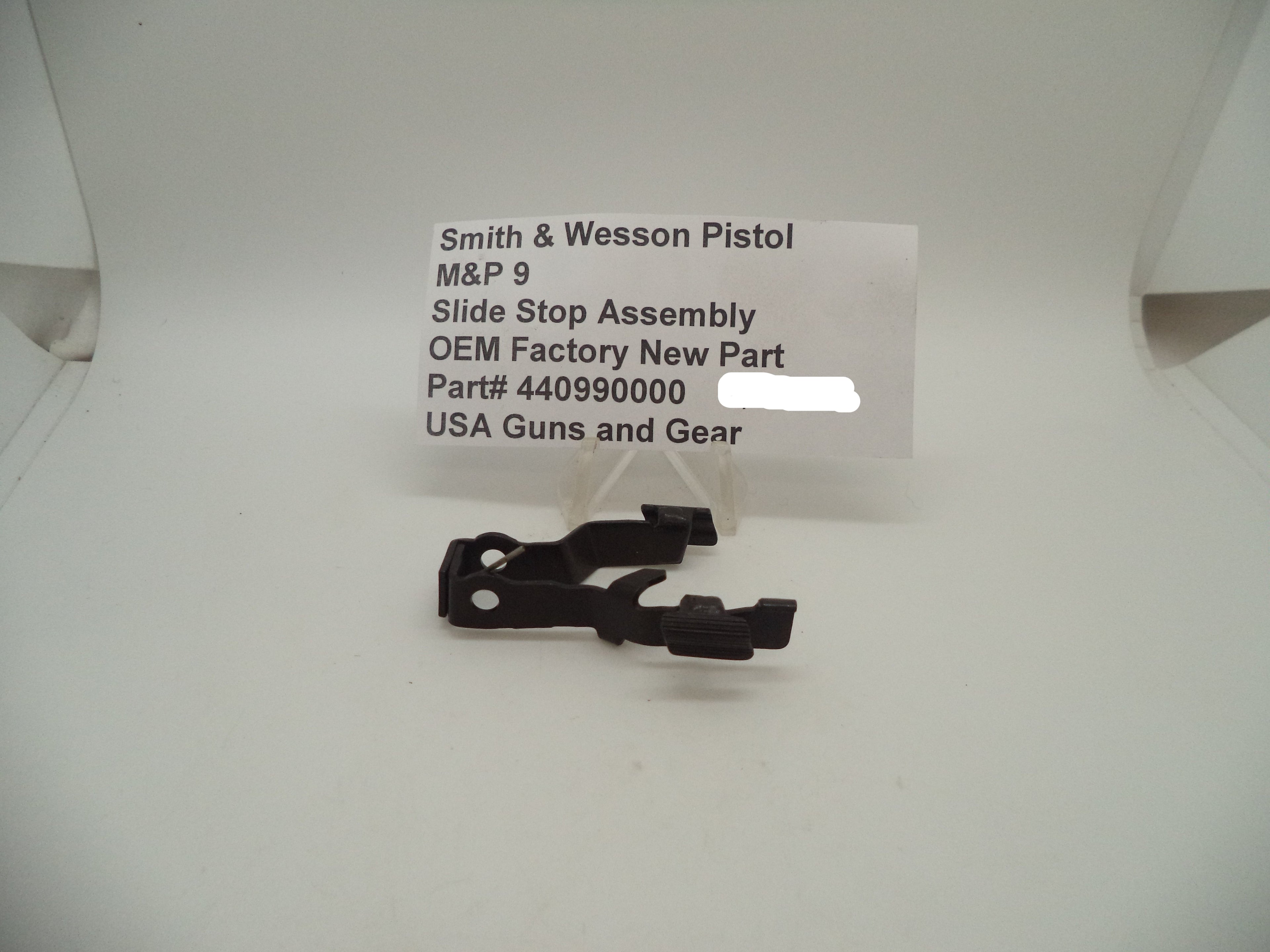 Smith & Wesson M&P9 Slide Stop Assembly - Full Size & Compact - Factory OEM