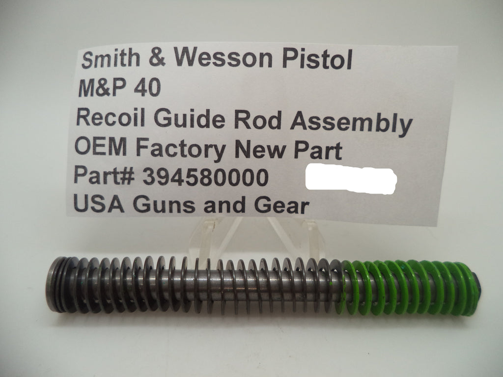 Smith & Wesson M&P 40 Recoil Guide Rod Assembly - Full Size - Factory OEM Part 394580000