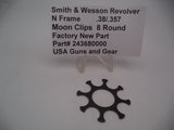 243680000 Smith & Wesson Revolver N Frame Moon Clip for 8 Shot Cylinder SP.38 /.357 MAG