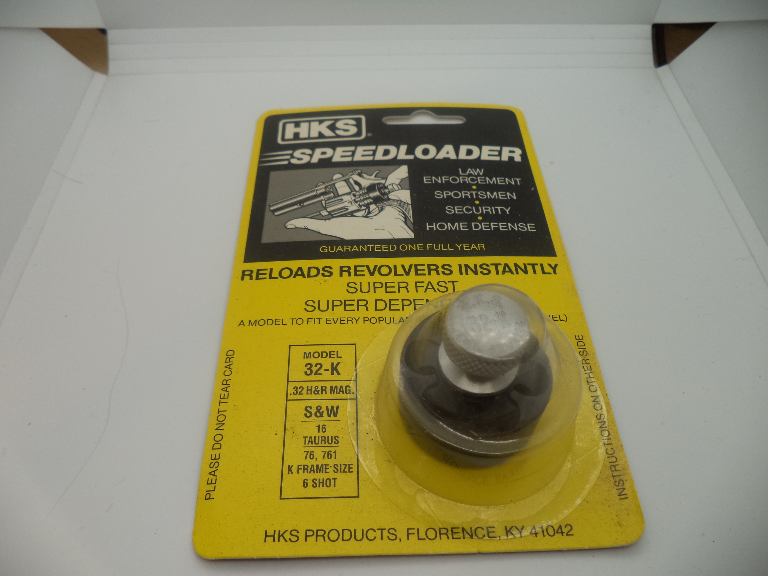 HKS Speed Loader S&W Model 16 Taurus 76/761 .32 H&R Magnum K Frame - 32-K