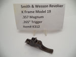 K312 Smith & Wesson K Frame Model 19 .265" Trigger Used .357 Magnum