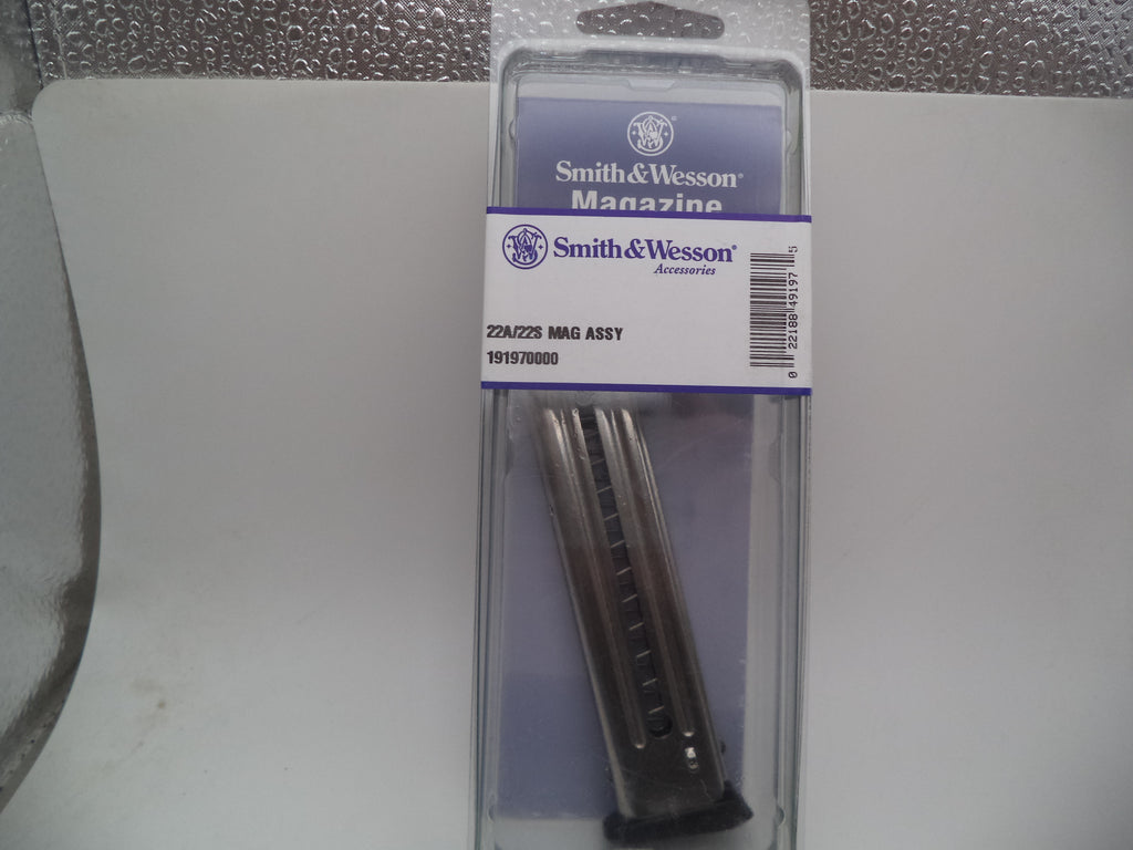 Smith & Wesson SW 22A/22S Stainless Steel 10 Round Magazine .22 LR - 191970000