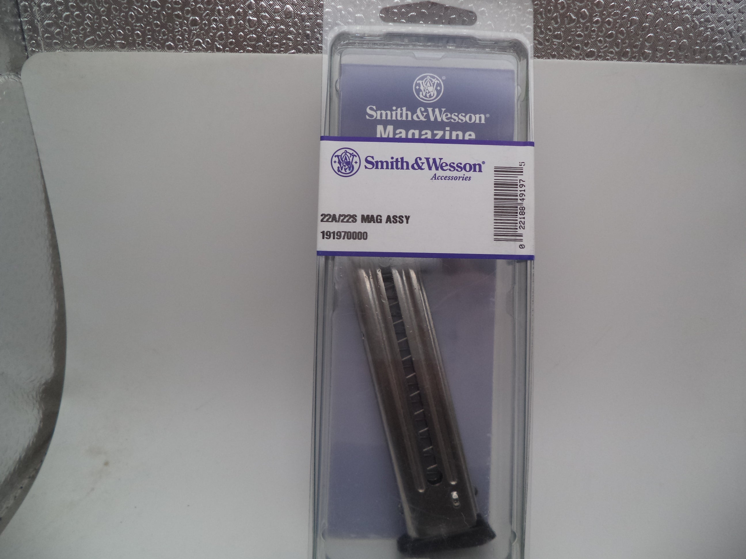 Smith & Wesson SW 22A/22S Stainless Steel 10 Round Magazine .22 LR - 191970000