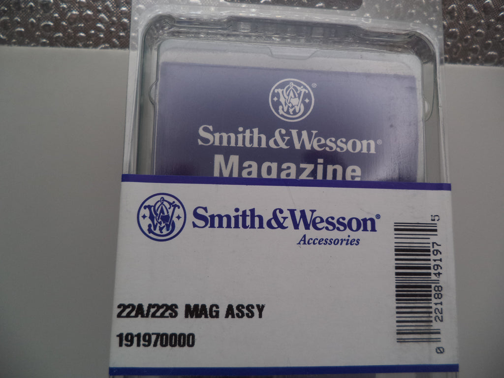 Smith & Wesson SW 22A/22S Stainless Steel 10 Round Magazine .22 LR - 191970000