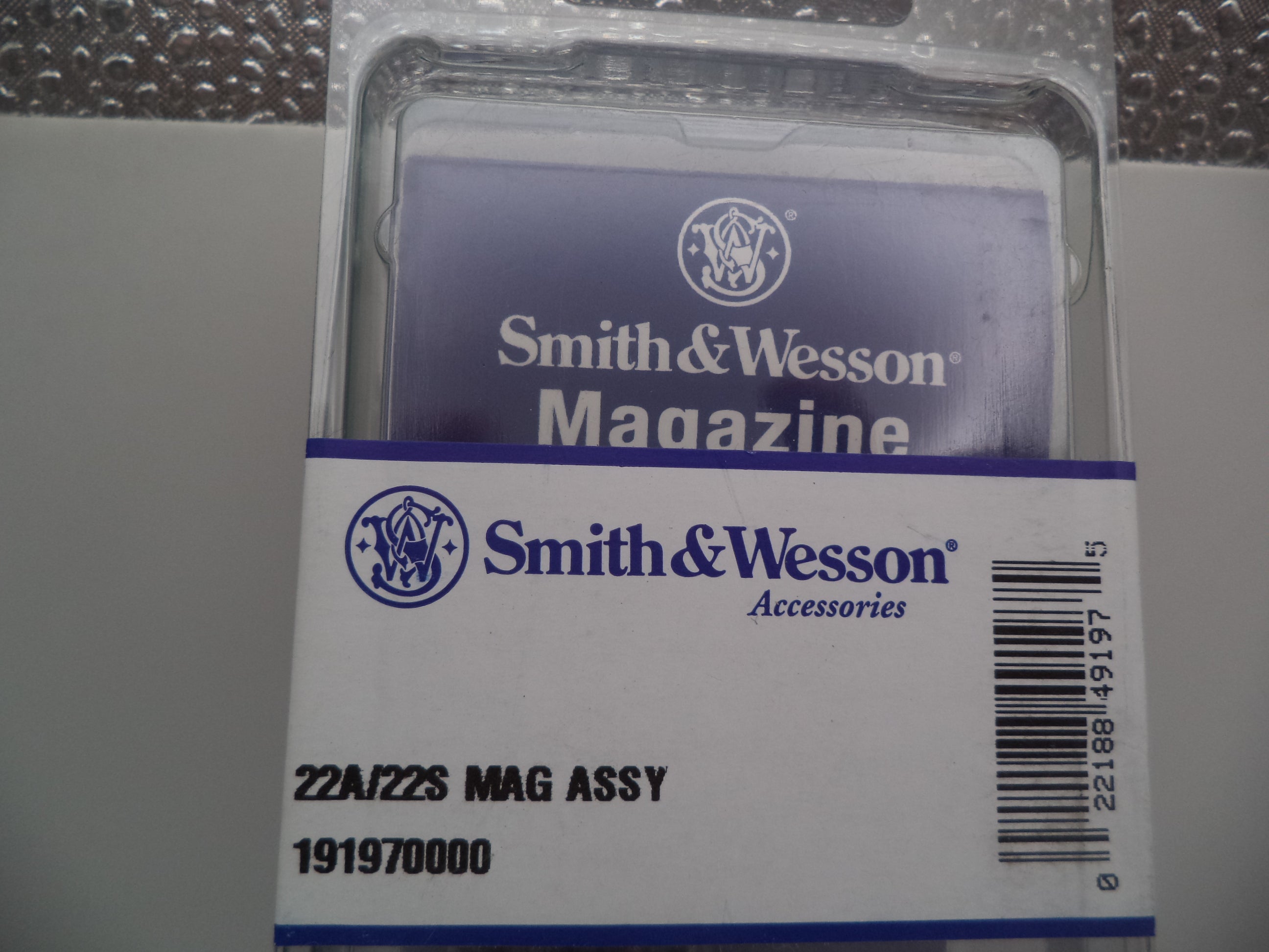 Smith & Wesson SW 22A/22S Stainless Steel 10 Round Magazine .22 LR - 191970000