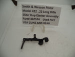 44253A Smith & Wesson Pistol Model 422 Slide Stop Ejector Assembly .22 LR