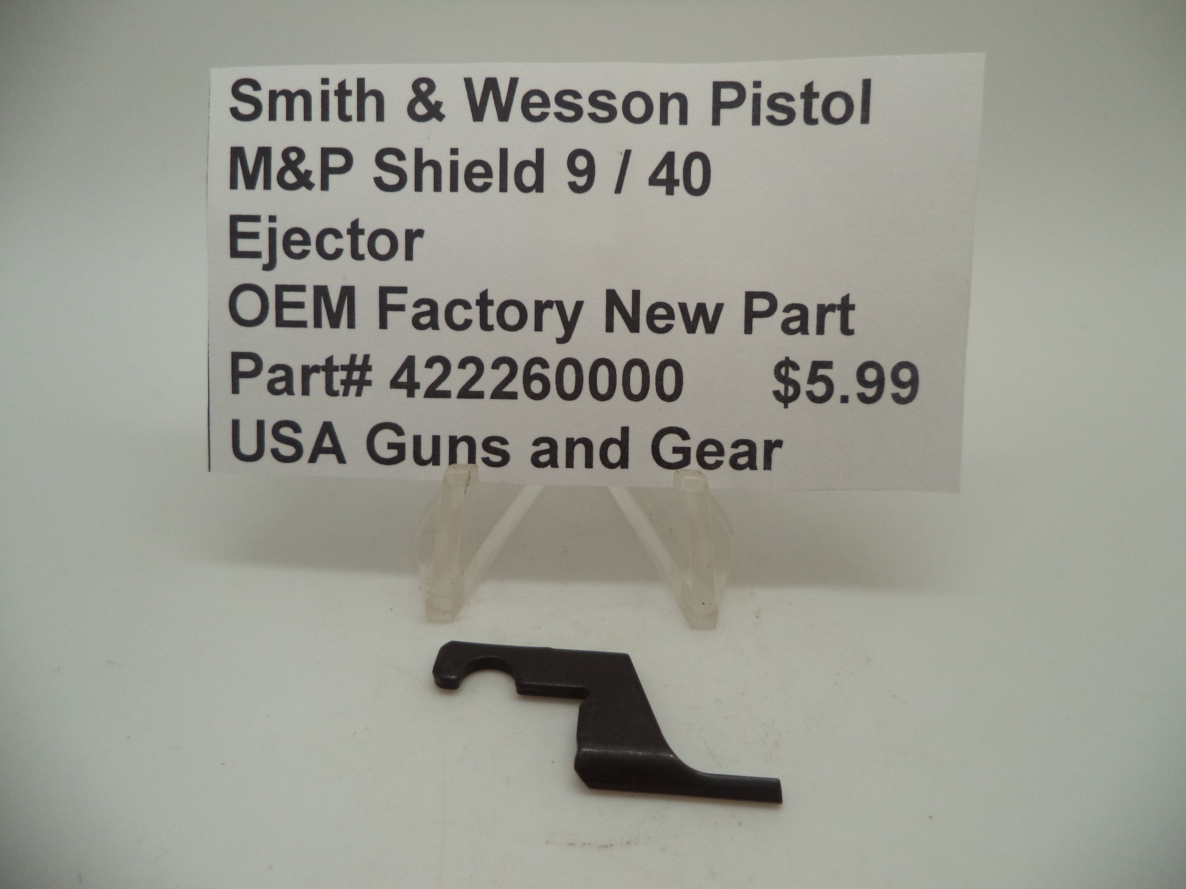 Smith & Wesson M&P Shield Ejector - 9mm/.40 All Generations - Factory OEM 422260000