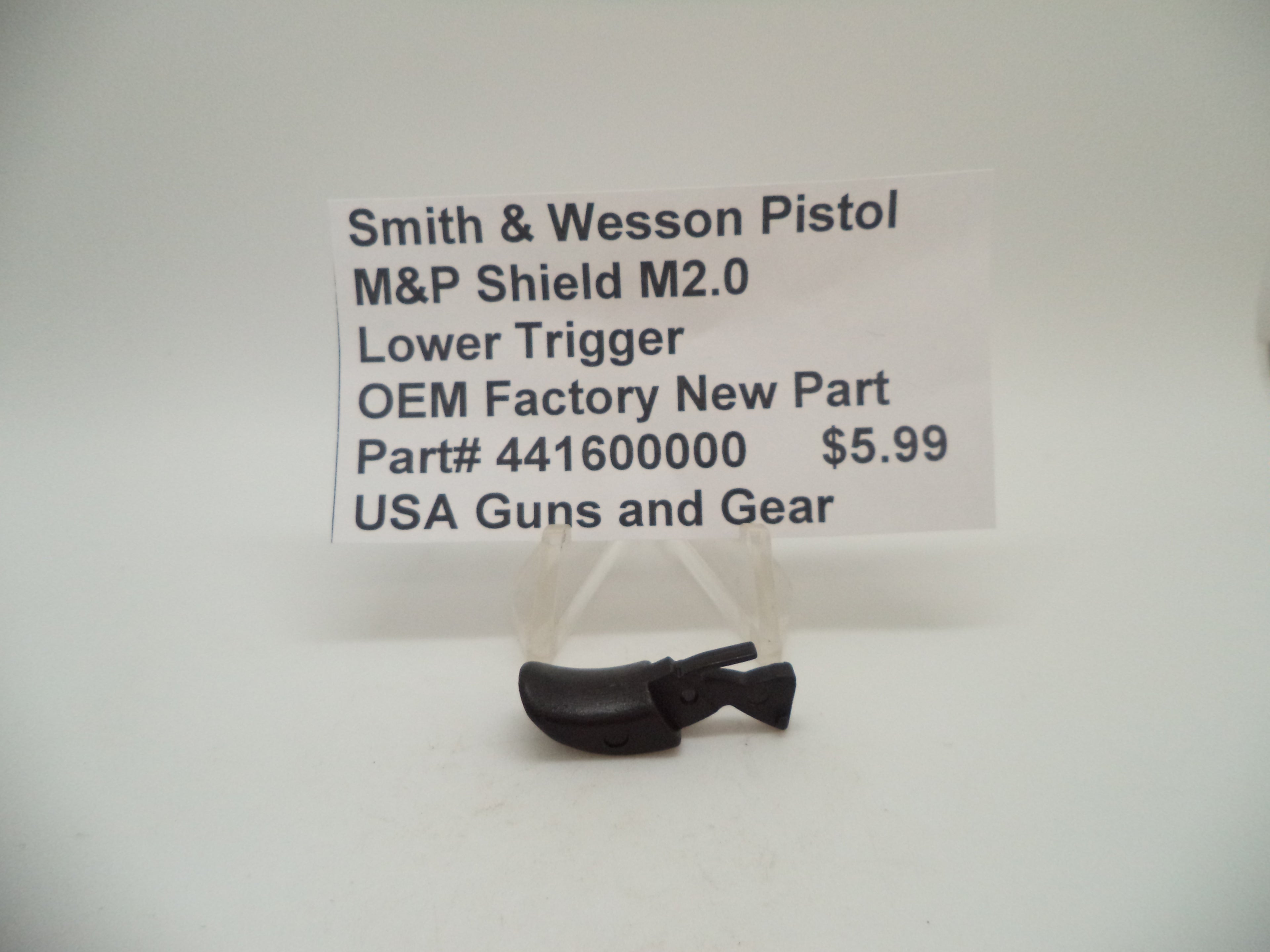 Smith & Wesson M&P Shield M2.0 Lower Trigger OEM Factory New Part 441600000