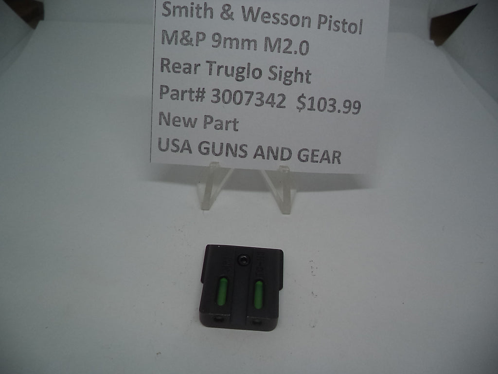 Smith & Wesson Pistol M&P 9mm M2.0 Rear Truglo Sight 3007342