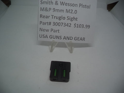 3007342 Smith & Wesson Pistol M&P 9mm M2.0 Rear Truglo Sight