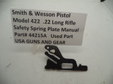 44215A Smith & Wesson Model 422 Safety Spring Plate Manual .22 Long Rifle
