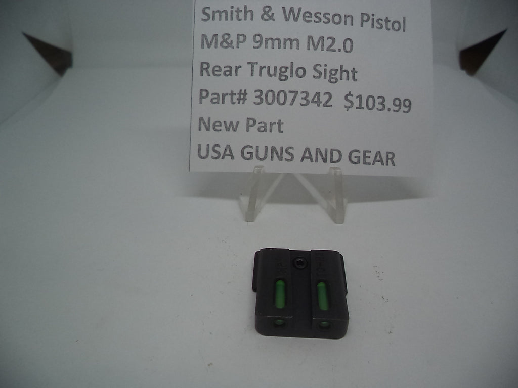 Smith & Wesson Pistol M&P 9mm M2.0 Rear Truglo Sight 3007342