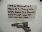 44215A Smith & Wesson Model 422 Safety Spring Plate Manual .22 Long Rifle