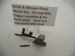 442A Smith & Wesson Model 422 Trigger Assembly & Pin .22 Long Rifle Used