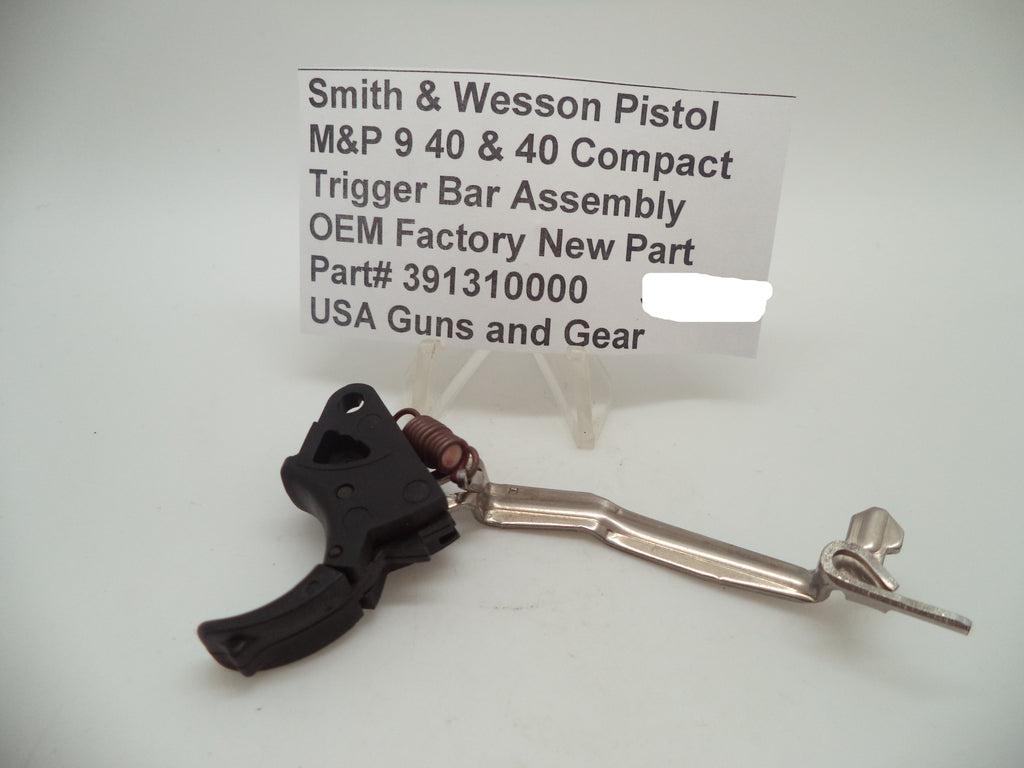 Smith & Wesson M&P 9/40 Compact Trigger Bar Assembly | OEM 391310000