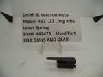 44247A Smith & Wesson Pistol Model 422 Lever Spring .22 Long Rifle Used