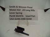 44247A Smith & Wesson Pistol Model 422 Lever Spring .22 Long Rifle Used