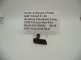422100000 Smith & Wesson M&P Shield 9 / 40 Rotating Takedown Lever New Part