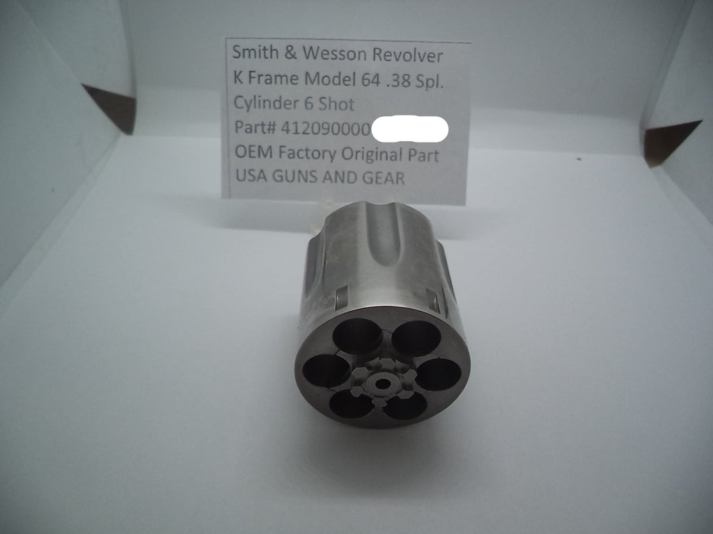 412090000 Smith & Wesson Revolver K Frame Model 64 Cylinder .38 Spl. 6 Shot