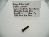 R19  Ruger Rifle 10/22 Power Custom Socket Head Take Down Screw New Part