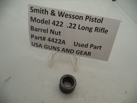 4422A Smith & Wesson Pistol Model 422 Barrel Nut Used .22 Long Rifle