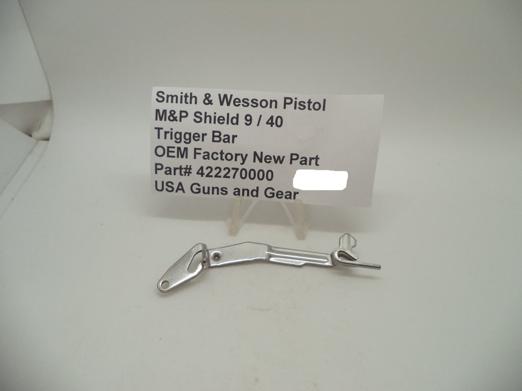 Smith & Wesson M&P Shield Trigger Bar - 9mm/.40/.45 All Generations - Factory OEM 422270000