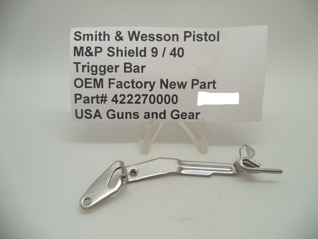 Smith & Wesson M&P Shield Trigger Bar - 9mm/.40/.45 All Generations - Factory OEM 422270000