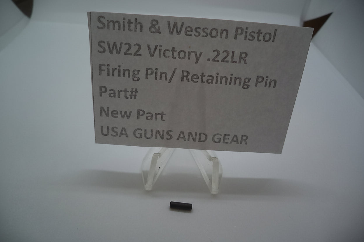 A Smith & Wesson SW22 Victory firing pin/retaining pin displayed on a white background with a price tag indicating $4404.00.