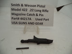 44217A Smith & Wesson Model 422 Magazine Catch & Pin Used .22 Long Rifle