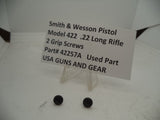 42257A Smith & Wesson Pistol Model 422 Grip Screws(2) .22 Long Rifle Used