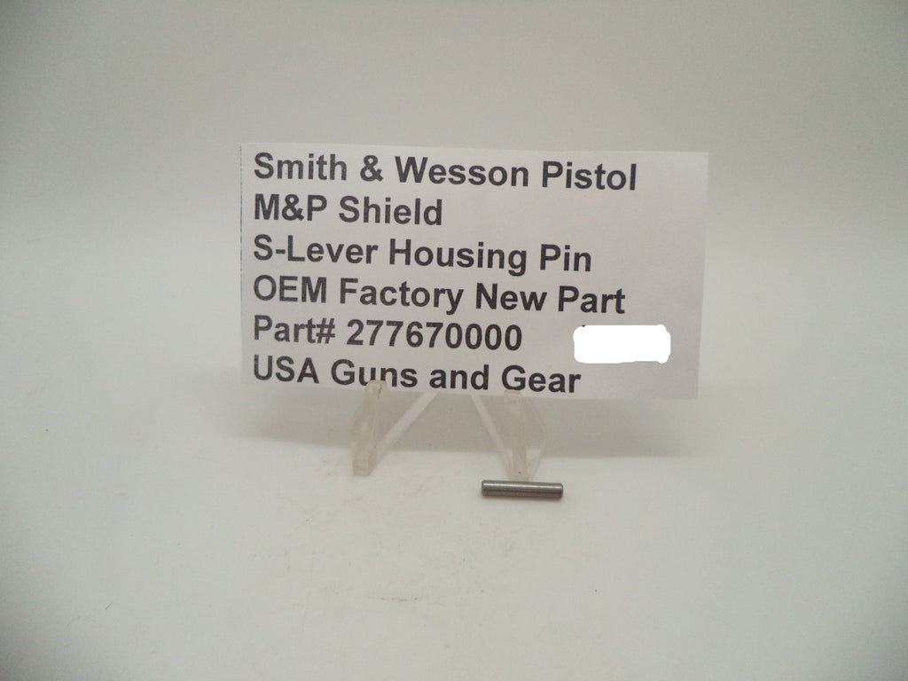 Smith & Wesson M&P Shield S-Lever Housing Pin - 9mm/.40/.45 All Generations - Factory OEM 277670000