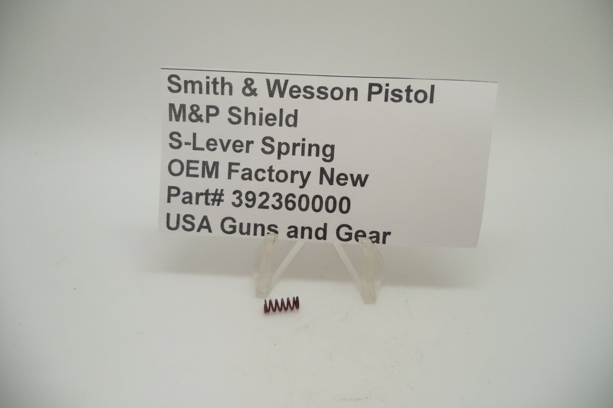 Smith & Wesson M&P Shield Sear Spring - 9mm/.40/.45 All Generations - Factory OEM 392360000