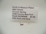 392360000 Smith & Wesson M&P Shield Lever Spring Factory New Part