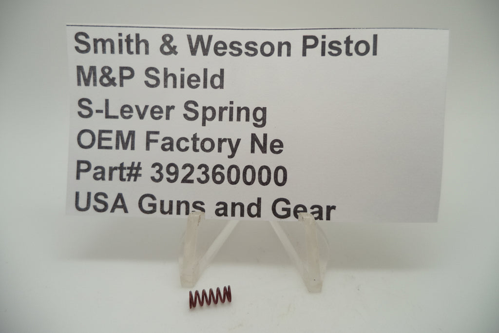 Smith & Wesson M&P Shield Sear Spring - 9mm/.40/.45 All Generations - Factory OEM 392360000