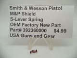 392360000 Smith & Wesson M&P Shield Lever Spring Factory New Part