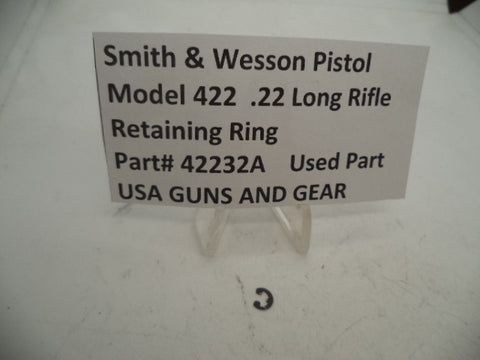 42232A Smith & Wesson Pistol Model 422 Retaining Ring  .22 Long Rifle Used