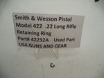42232A Smith & Wesson Pistol Model 422 Retaining Ring  .22 Long Rifle Used