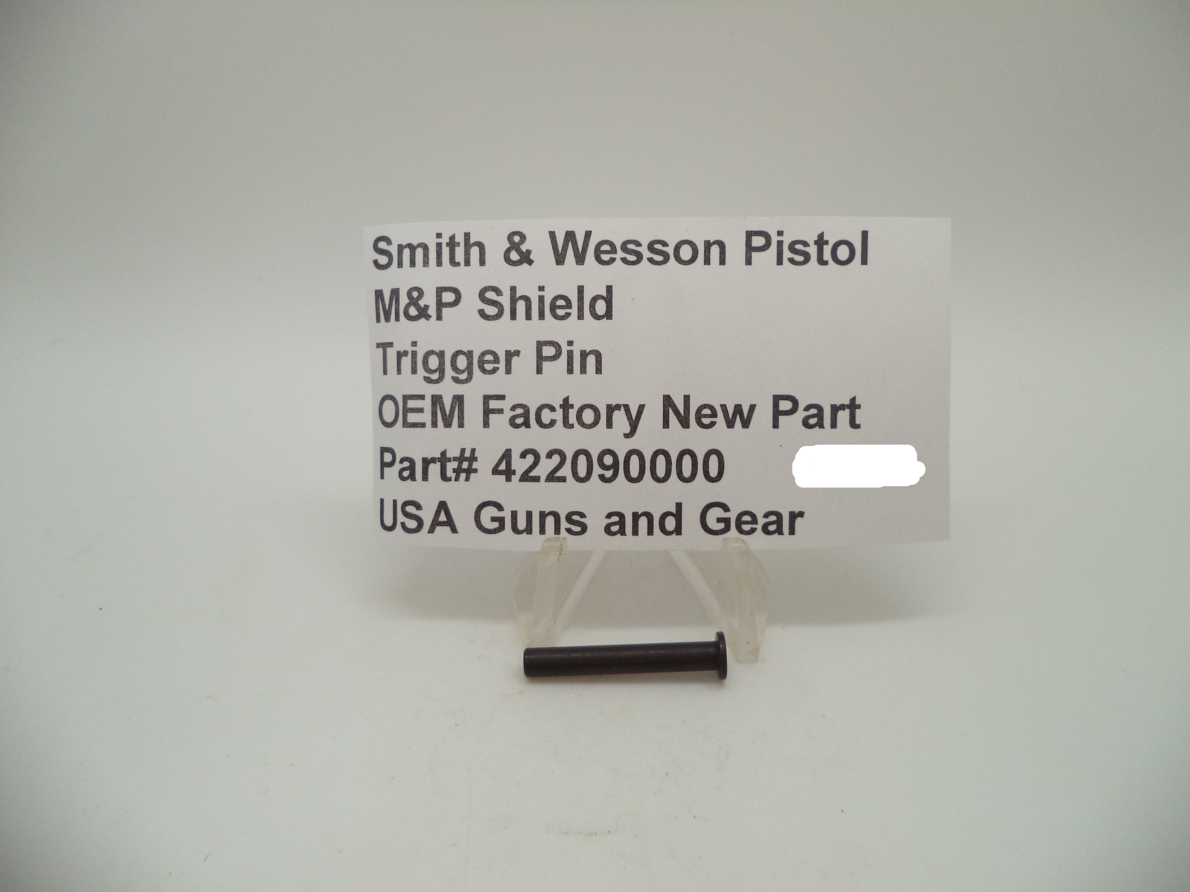 Smith & Wesson M&P Shield Trigger Pin Factory New Part 422090000