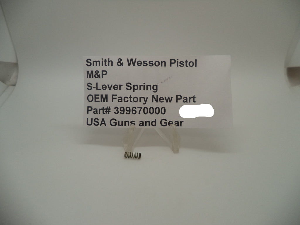 Smith & Wesson M&P Sear Spring - 9mm/.40/.45 All Models - Factory OEM 399670000