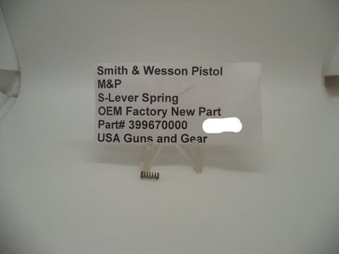 399670000 Smith & Wesson M&P Lever Spring OEM Factory New Part