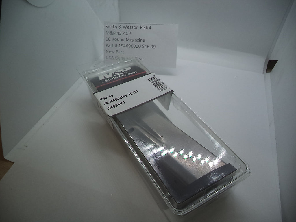 Smith & Wesson M&P 45 ACP Magazine 10 Round | OEM 194690000