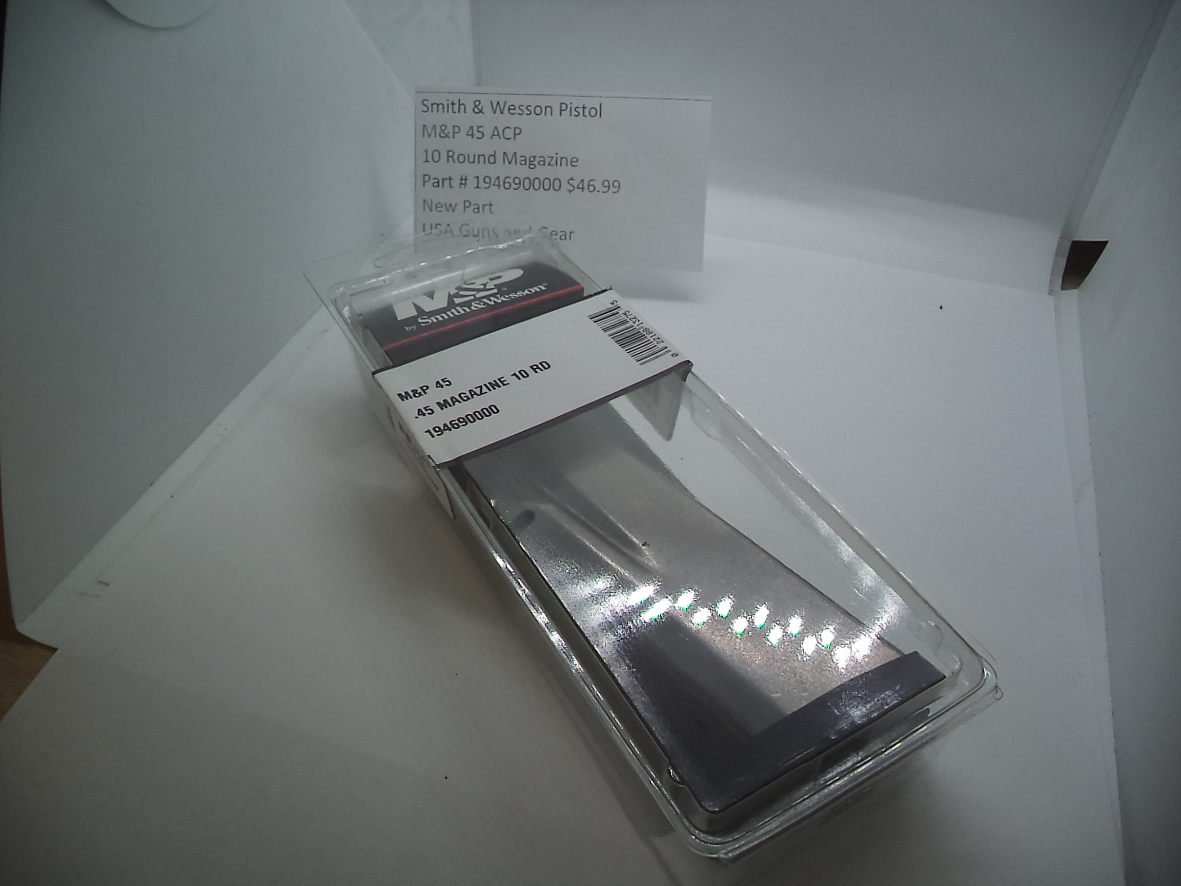 Smith & Wesson M&P 45 ACP Magazine 10 Round | OEM 194690000