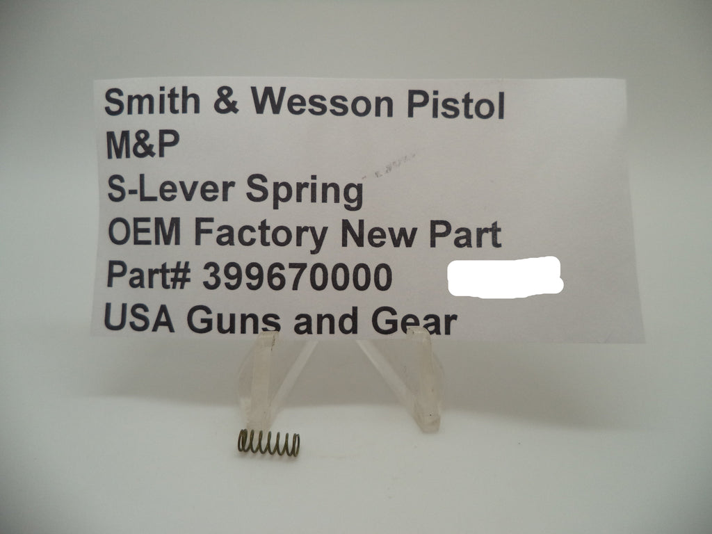 Smith & Wesson M&P Sear Spring - 9mm/.40/.45 All Models - Factory OEM 399670000