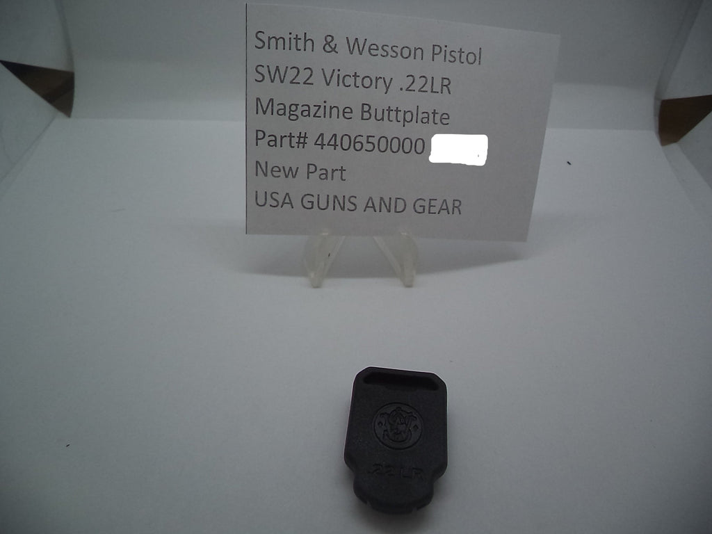 SW22 Victory Magazine Butt Plate | Smith & Wesson Part 440650000