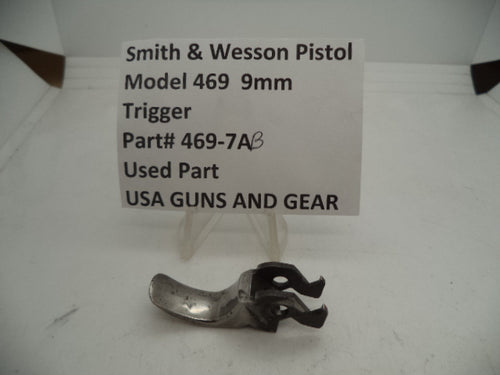 469-7AB Smith & Wesson Pistol Model 469 Trigger 9mm  Used Part