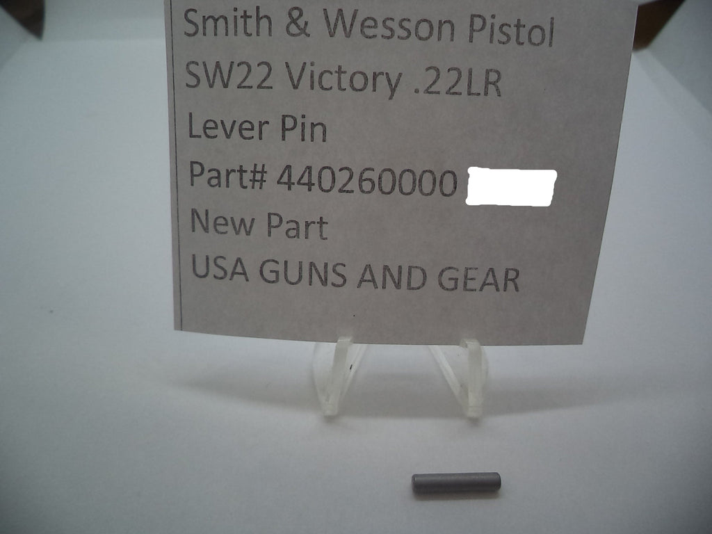 SW22 Victory Sear Pin | Smith & Wesson Part 440260000