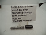 469-11AB Smith & Wesson Pistol Model 469 Mainspring & Plunger 9mm Used Part