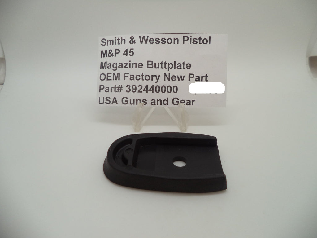 Smith & Wesson M&P 45 Magazine Buttplate - Factory OEM Part 392440000