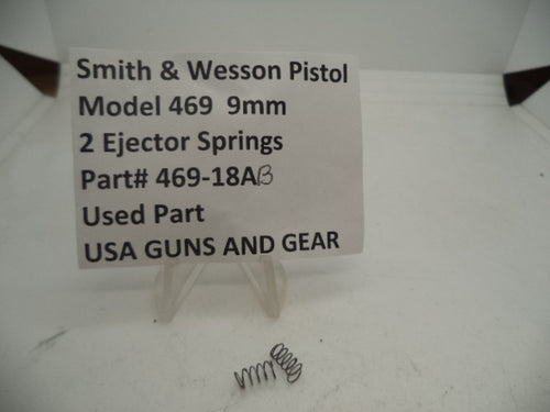 469-18AB Smith & Wesson Model 469 Ejector Springs (2)  9mm  Used Part
