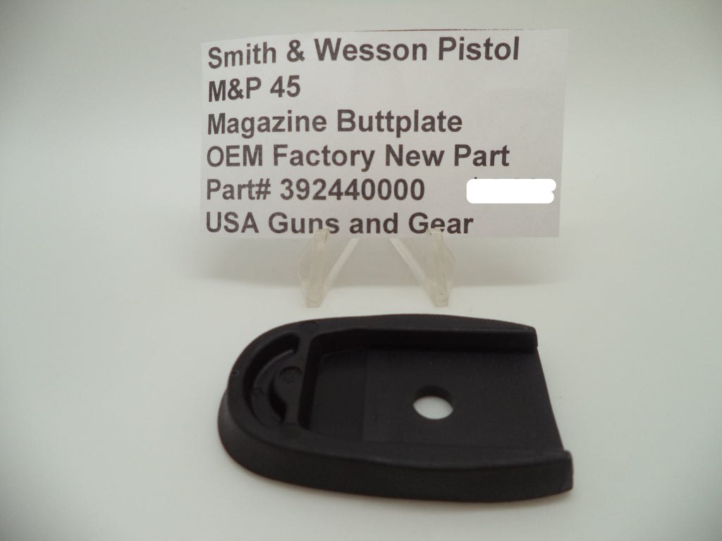 Smith & Wesson M&P 45 Magazine Buttplate - Factory OEM Part 392440000